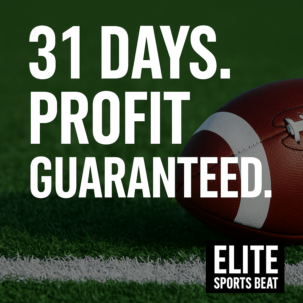 18–6 (75%) +$19,020 in Football — Join Me for 31 Days of Verified Winning Picks, Profit Guaranteed